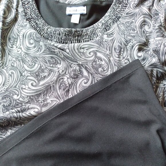 Elegant Croft & Barrow Blouse, Size - 1X - Picture 5 of 6